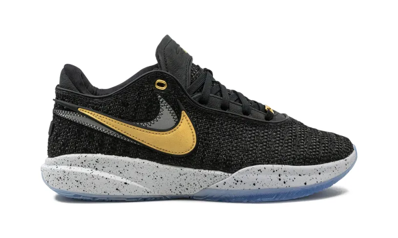 Nike Basketball LeBron 20 'Black Metallic Gold' 