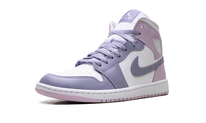 Air Jordan 1 Jordan 1 Mid WMNS 'Indigo Haze Doll White' 