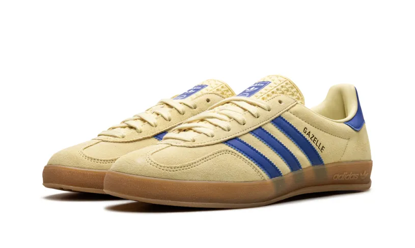 Adidas Gazelle Gazelle Indoor 'Powder Yellow Royal Blu' 