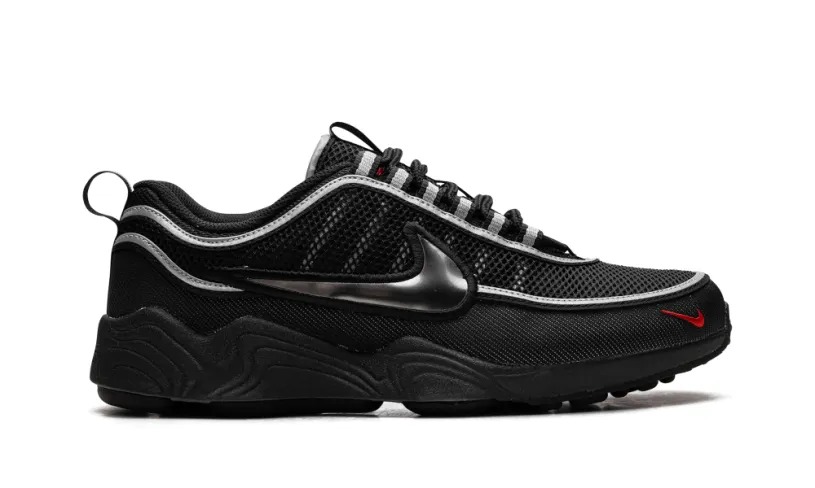 Nike Lifestyle Air Zoom Spiridon 'Black   Metallic Silver' 