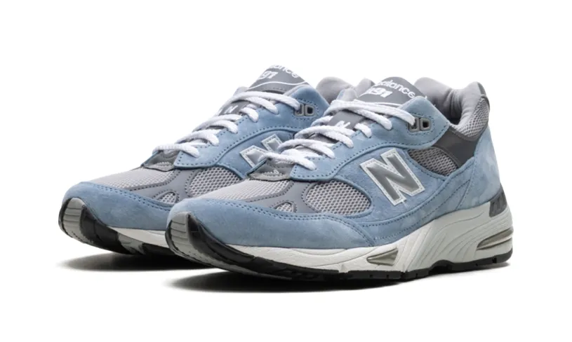 New Balance 991 991 'MiUK Dusty Blue Alloy Smoked Pearl' 