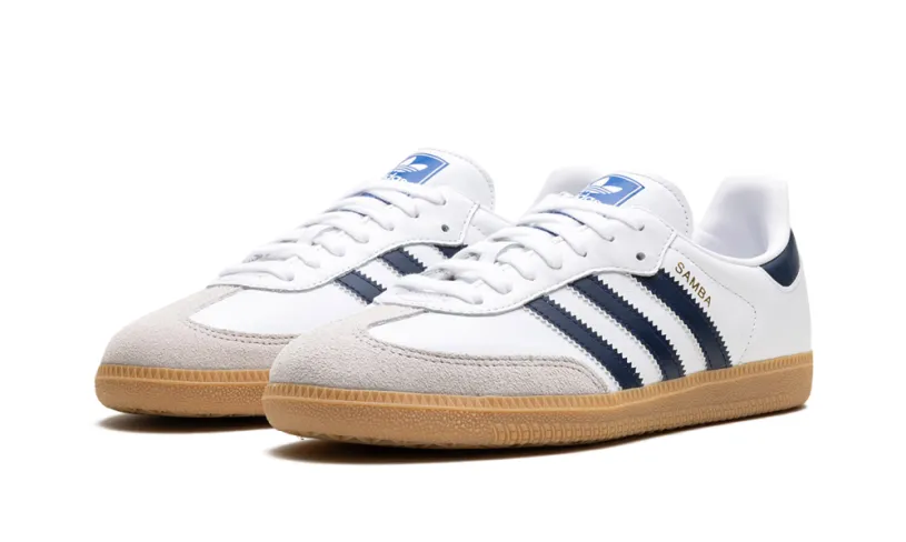 Adidas Samba Samba OG 'Cloud White Night Indigo'