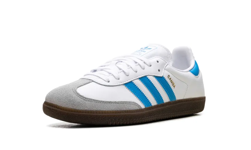 Adidas Samba Samba OG 'White Shock Cyan' 