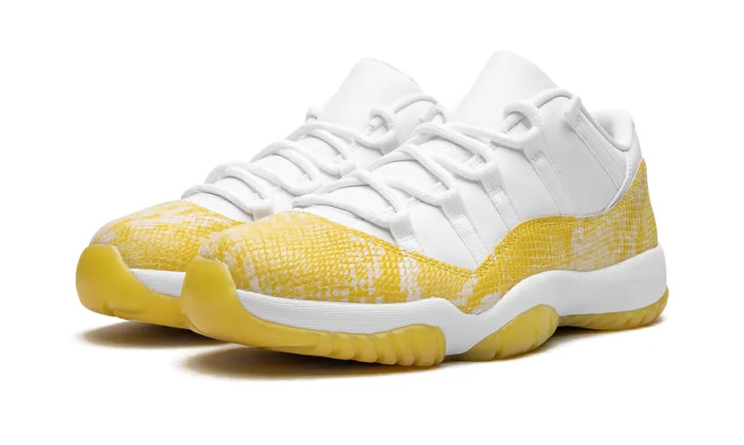 Air Jordan 11 AIR JORDAN 11 LOW WMNS 'Yellow Snakeskin'