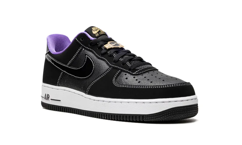 Nike Lifestyle Air Force 1 Low '07 LV8 'World Champ Black Purple'