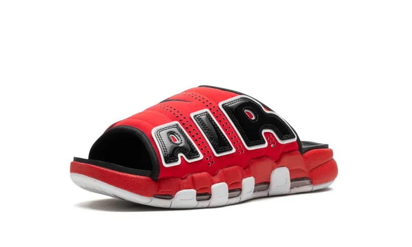 Nike Basketball Air More Uptempo Slide 'Bulls' 