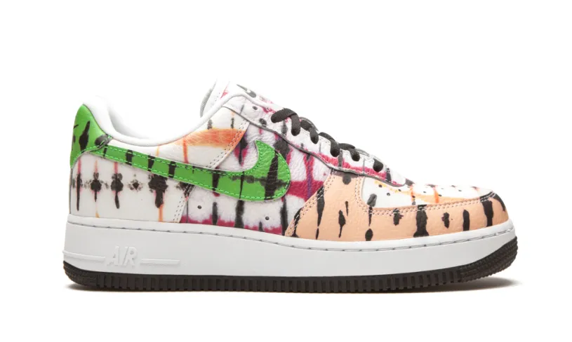 Nike Lifestyle WMNS Air Force 1 Low 'Black Tie-Dye' 