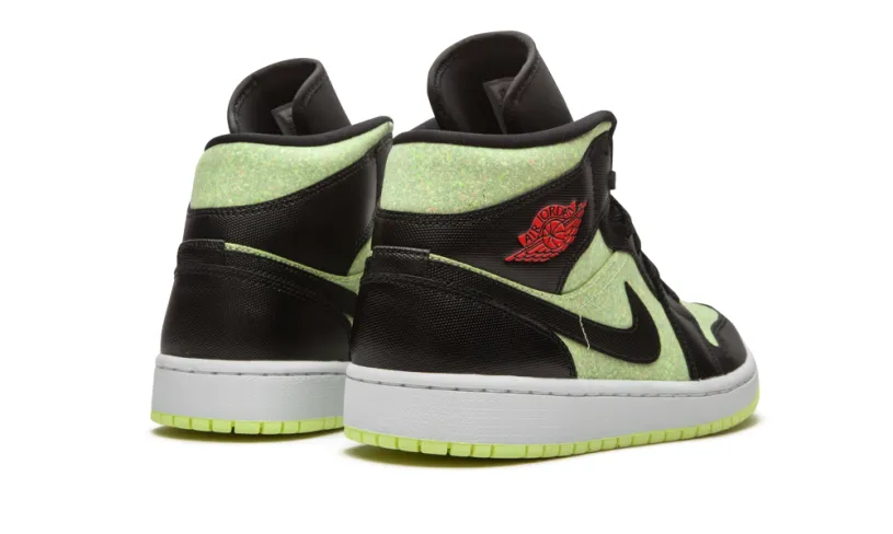 Air Jordan 1 AIR JORDAN 1 MID SE WMNS 'Barely Volt Chile Red'