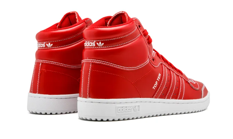 More Adidas Shoes Top Ten Hi 'Scarlet' 