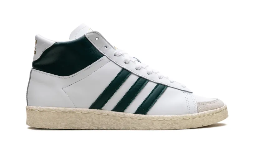 More Adidas Shoes Jabbar Hi 'White Collegiate Green Off White' 