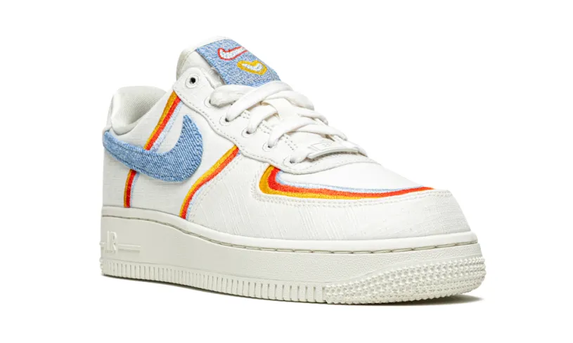 Nike Lifestyle AIR FORCE 1 '07 LV8 MNS WMNS 'Denim Swoosh'