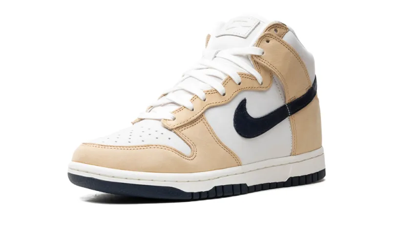 Nike Dunk Dunk High PRM MF WMNS 'Sesame Obsidian' 