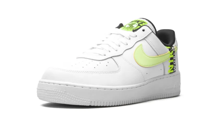 Nike Lifestyle Air Force 1 Low 'Worldwide White Volt' 