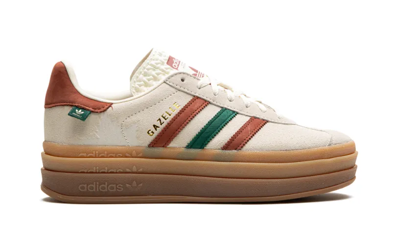 Adidas Gazelle GAZELLE BOLD WMNS 'Cream White   Wild Sepia' 