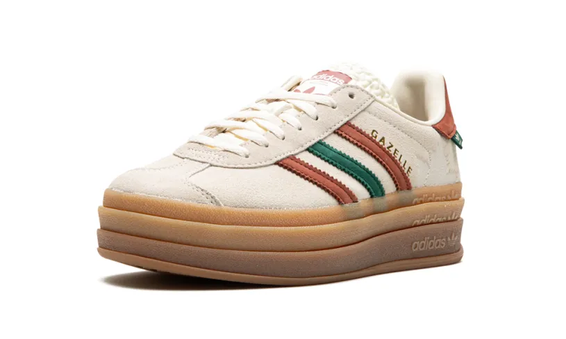 Adidas Gazelle GAZELLE BOLD WMNS 'Cream White   Wild Sepia' 