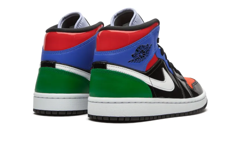 Air Jordan 1 AIR JORDAN 1 MID SE WMNS 'Multicolor Patent' 