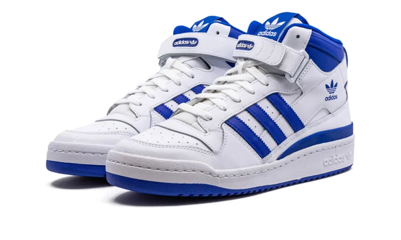 More Adidas Shoes Forum Mid 'White Royal' 