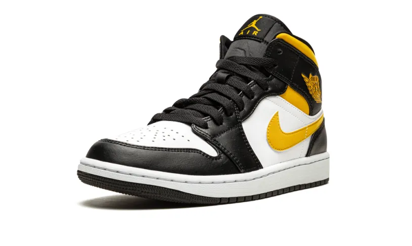 Air Jordan 1 Air Jordan 1 Mid 'White   Pollen   Black' 