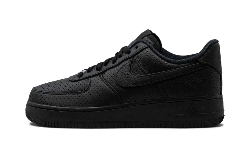 Nike Lifestyle Air Force 1 Low SP 'Triple Black Perforated' 