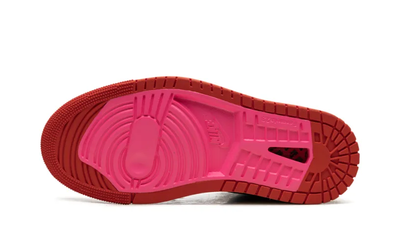 Air Jordan 1 AIR JORDAN 1 ZOOM AIR CMFT WMNS 'Cacao Wow Picante Red Black Hyper Pink' 