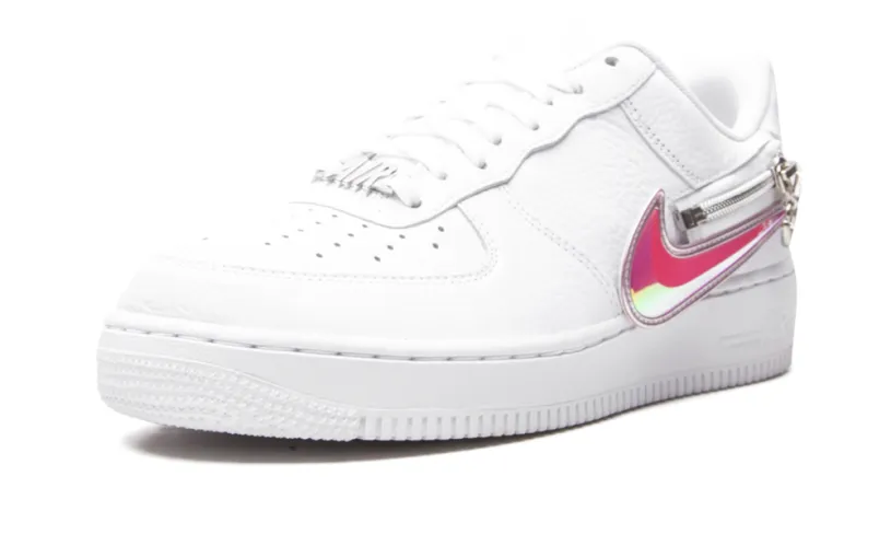 Nike Lifestyle Air Force 1 '07 PRM 'Zip Swoosh White' 