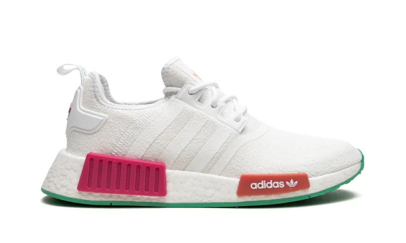 Adidas NMD NMD R1 WMNS 'White Magenta Green' 