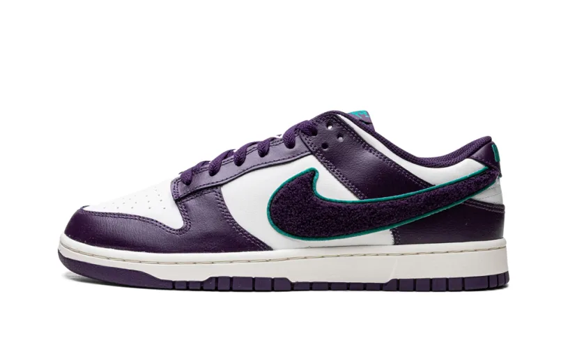 Nike Dunk Dunk Low 'Chenille Swoosh - Grand Purple'