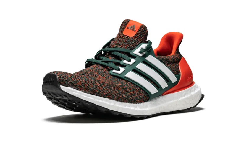 More Adidas Shoes Ultra Boost 'Miami Hurricanes' 