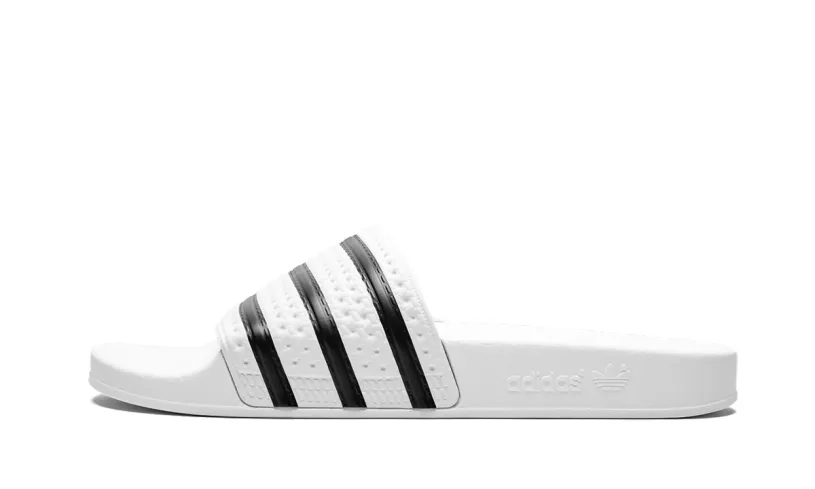 More Adidas Shoes Adilette Slide 'White' 
