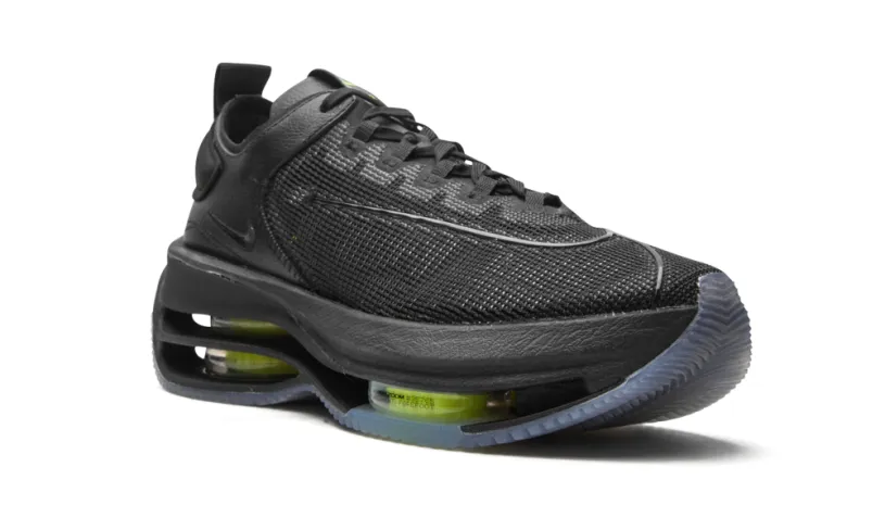 Nike Lifestyle ZOOM DOUBLE STACKED MNS WMNS 'Black   Volt' 