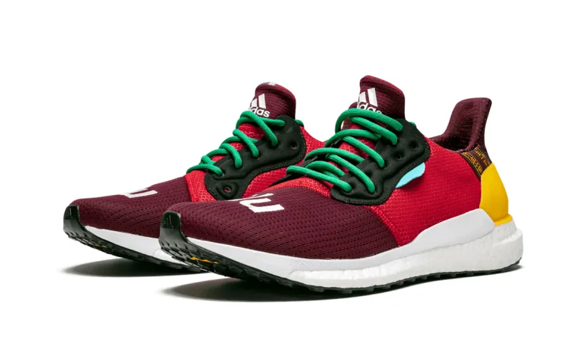Adidas Pharrell Solar Human Race Glide 'Pharrell Williams - Friends and Family Maroon' 