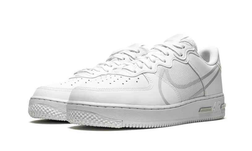 Nike Lifestyle Air Force 1 Low React 'White'