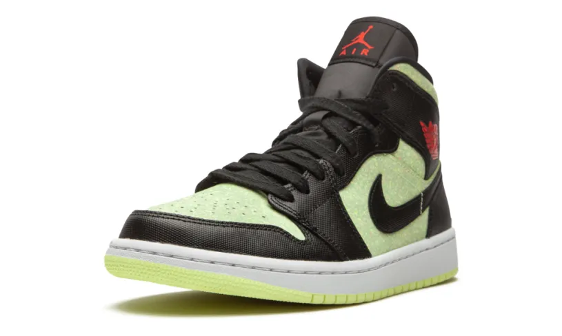 Air Jordan 1 AIR JORDAN 1 MID SE WMNS 'Barely Volt   Chile Red' 