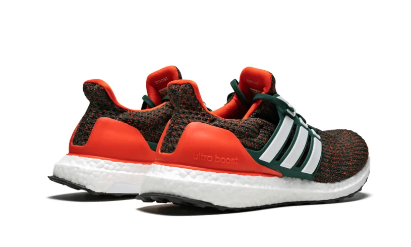 More Adidas Shoes Ultra Boost 'Miami Hurricanes' 