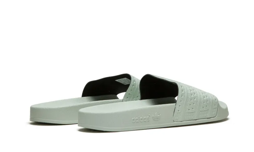 More Adidas Shoes Adilette Slide 'Linen Green' 