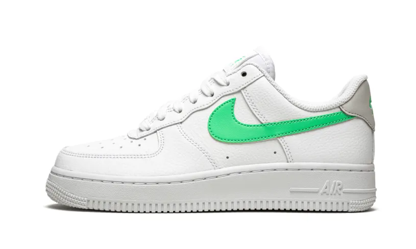 Nike Lifestyle AIR FORCE 1 LO '07 MNS WMNS 'White Green Glow'