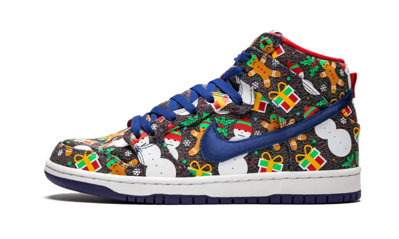 Nike SB SB Dunk High TRD QS 'Ugly Christmas Sweater' 