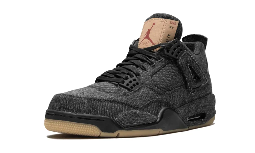 Air Jordan 4 Air Jordan 4 Retro Levis NRG 'Black Levis' 