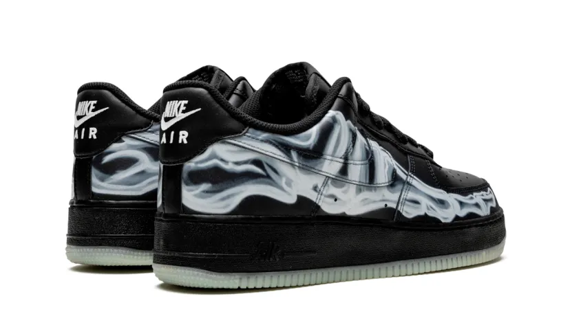 Nike Lifestyle Air Force 1 Low 'Skeleton - Black' 