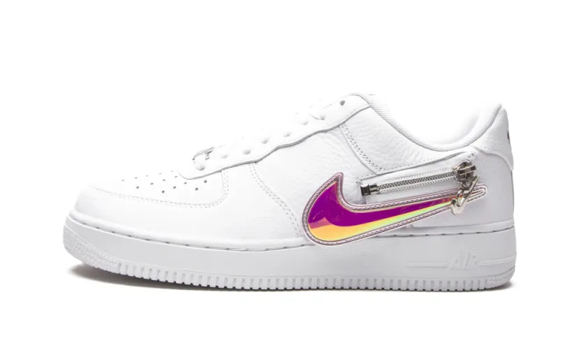 Nike Lifestyle Air Force 1 '07 PRM 'Zip Swoosh White'