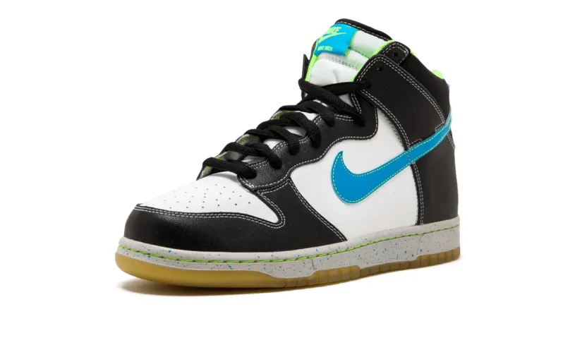 Nike Dunk Dunk High AS PRM 'White Blue Glow' 