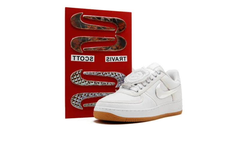 Nike Lifestyle Air Force 1 Low 'Travis Scott - White' 