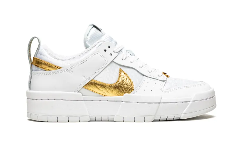 Nike Dunk DUNK LO DISRUPT WMNS 'White   Metallic Gold' 