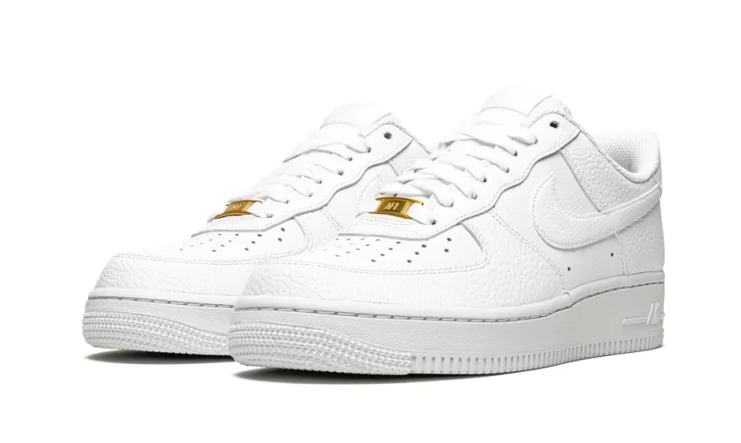 Nike Lifestyle Air Force 1 Low '07 'White / Metallic Gold'