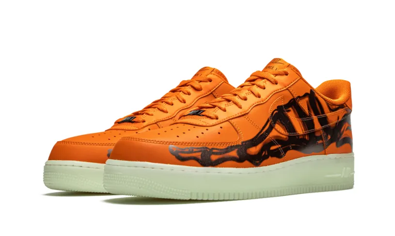 Nike Lifestyle Air Force 1 Low 'Orange Skeleton' 