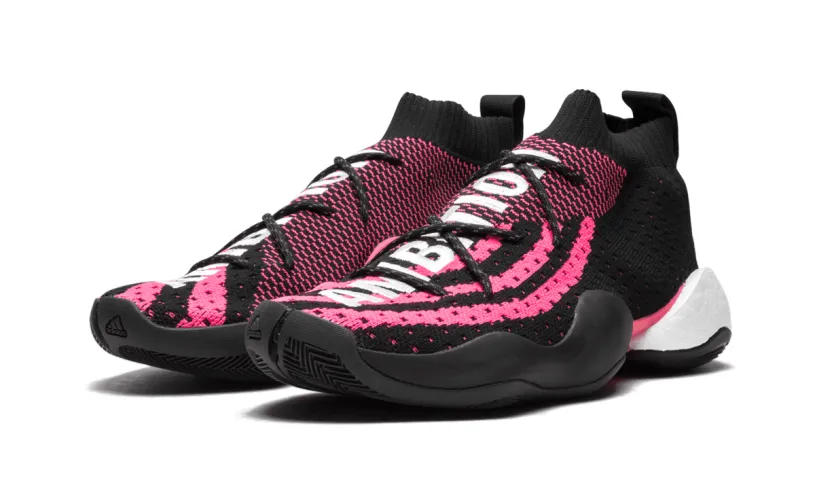 More Adidas Shoes Crazy BYW LVL 1 'Pharrell Williams - Ambition Black'