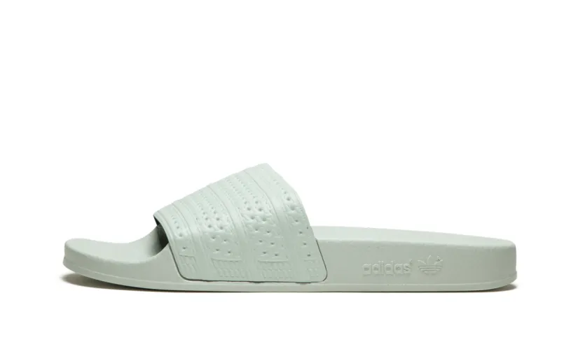 More Adidas Shoes Adilette Slide 'Linen Green' 