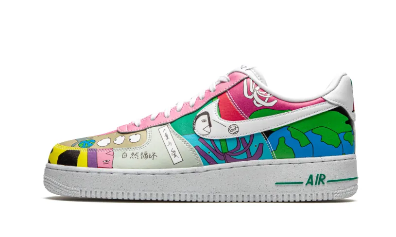 Nike Lifestyle Air Force 1 Low Flyleather 'Ruohan Wang' 