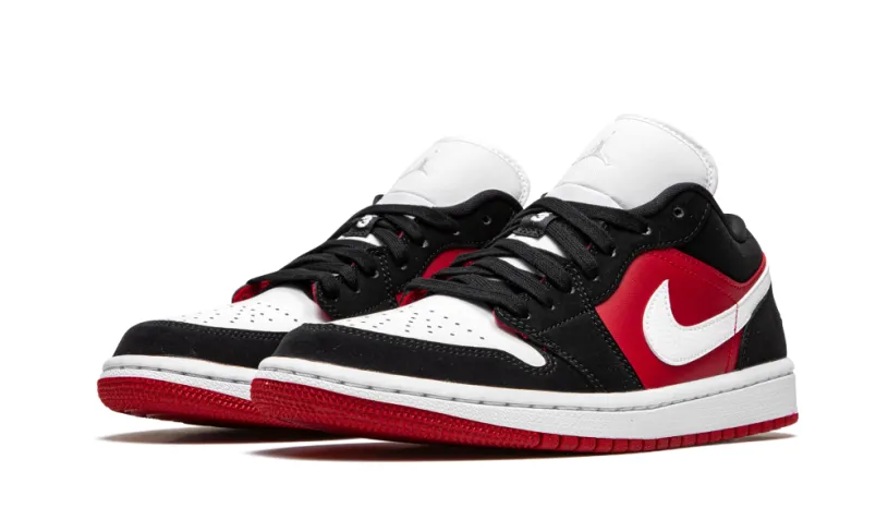 Air Jordan 1 AIR JORDAN 1 LO WMNS 'Black   White   Gym Red' 