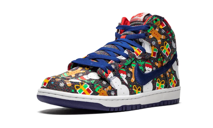 Nike SB SB Dunk High TRD QS 'Ugly Christmas Sweater' 